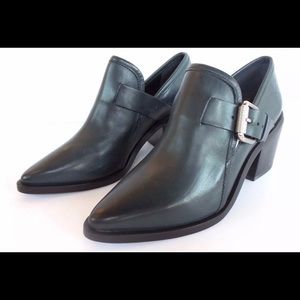 NEW AllSaints Women's Jessie Block Heel Shoes